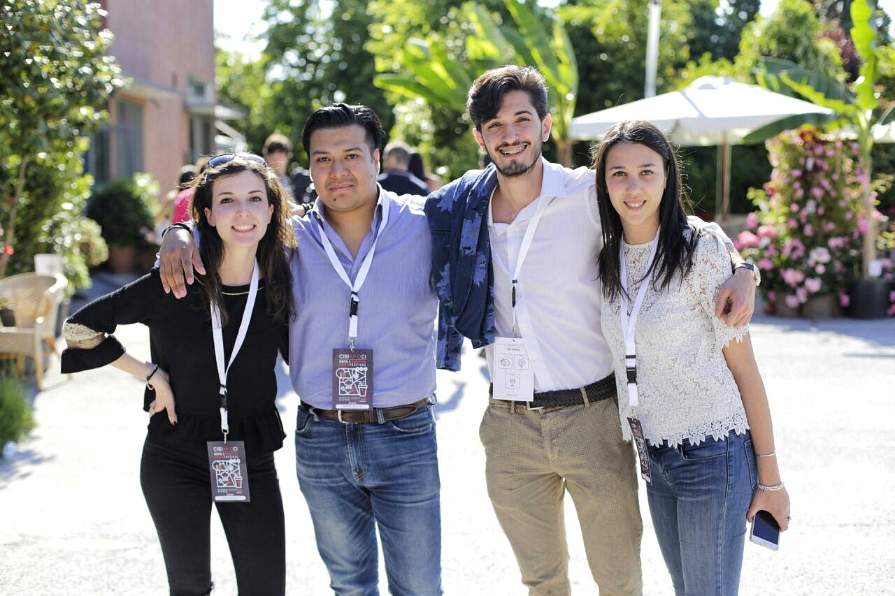 Il Social Media Team di Cibiamoci Festival.